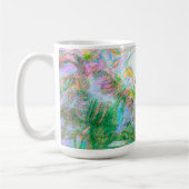 Pastel Floral Tasse - Vintage Naturfantasie (Links)