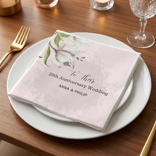  Pastel floral watercolor succulent boho Serviette