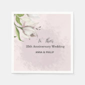  Pastel floral watercolor succulent boho Serviette (Vorderseite)