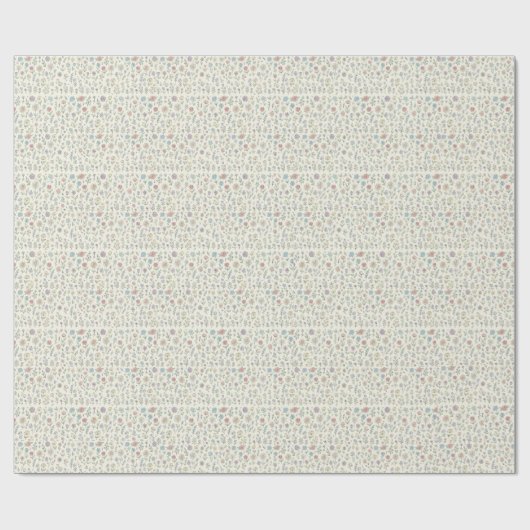 pastel floral wrapping paper. geschenkpapier (Flach)