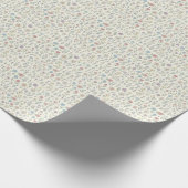 pastel floral wrapping paper. geschenkpapier (Ecke)
