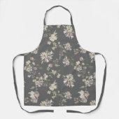 Pastel Florals All-Over Print Apron Schürze (Vorderseite)
