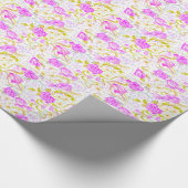 Pastel Florals Geschenkpapier (Ecke)