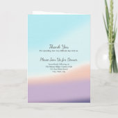 Pastel Foto Beerdigung Folkloreprogramm Programm (Rückseite)