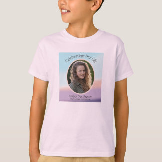 Pastel Foto Beerdigung Kid's T-Shirt