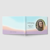 Pastel Foto Life Celebration Gästebuch (Voll)