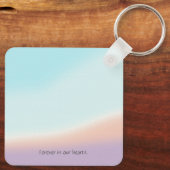 Pastel Foto Life Celebration Schlüsselanhänger (Rückseite)