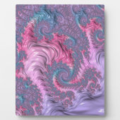 Pastel Fraktal Fotoplatte (Vorderseite)