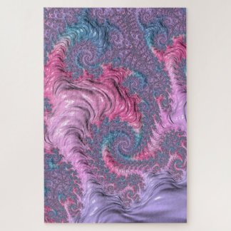 Pastel Fraktal Puzzle