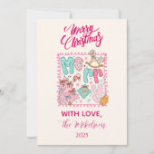 Pastel Frohe Weihnachten (Vorderseite)