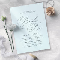 Pastel Frost Blue | Delikates Script-Brautparty