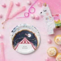 Pastel Fun Circus Geburtstag