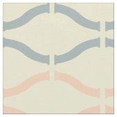 Pastel Funky Retro Geometrisches Muster 3 Stoff (Nahaufnahme)