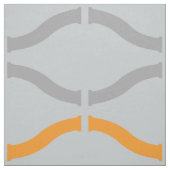 Pastel Funky Retro Geometrisches Muster Stoff (Muster)