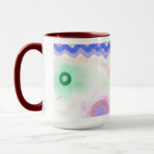 Pastel Galaxies Impressionist Art Mug Tasse (Links)