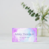 Pastel Galaxy Nebula Visitenkarte (Stehend Vorderseite)