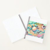Pastel Galaxy-Notebook Notizblock (Innenseite)