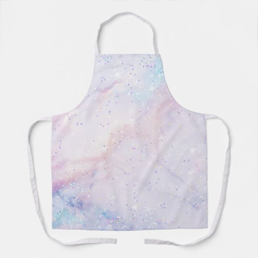 Pastel Galaxy Stardust Apron Schürze (Vorderseite)