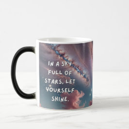Pastel Galaxy Stars Magische Tasse - Shine Bright