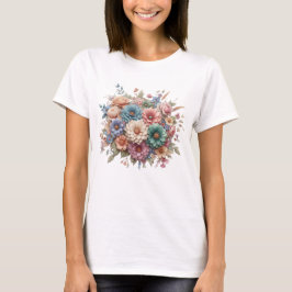 Pastel Garden Bliss T-Shirt