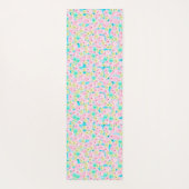 Pastel Garden Bloom Yogamatte (Rückseite)