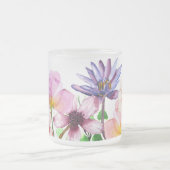 Pastel Garden Blooms Mattglastasse (Mittel)