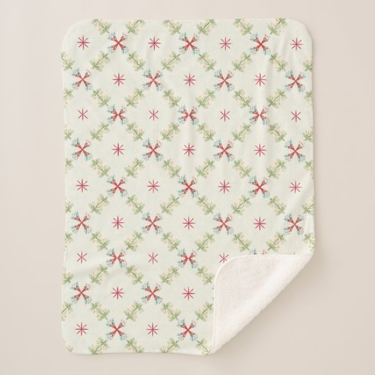 Pastel Garden Dance Sherpadecke (Vorderseite)