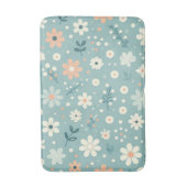 Pastel Garden Delight Badematte (Vorderseite Vertikal)