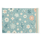 Pastel Garden Delight Kissenbezug (Rückseite-Rechts)