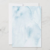 Pastel Garden Floral Einladung (Rückseite)