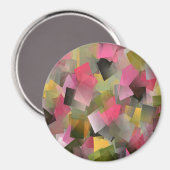 Pastel Garden.... Magnet (Vorderseite/Rückseite)