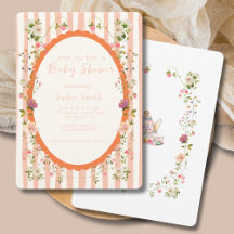 Pastel Garden Whimsical Wreath Baby Dusche