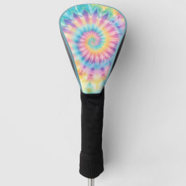 Pastel Gefärbte Krawatte Golf Head Cover Headcover