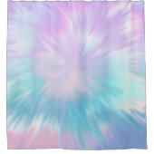 Pastel Gefärbte Krawatte Summer Glam #2 #decor #ar Duschvorhang (Vorderseite)