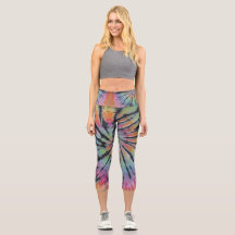 Pastel Gefärbte Krawatte Swirl