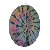 Pastel Gefärbte Krawatte Swirl Dartscheibe (Vorderseite Links)