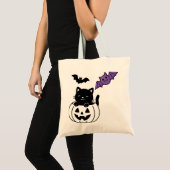 Pastel-Geister-Halloween-Tasche Tragetasche (Vorderseite (Produkt))