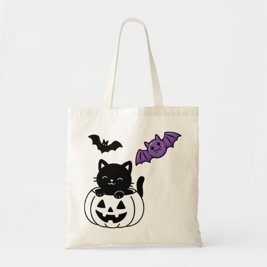 Pastel-Geister-Halloween-Tasche Tragetasche (Vorne)