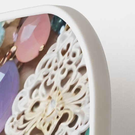 Pastel Gems And Jewels In Pinks & Purples Pickleball Schläger (Linke Seite)