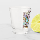 Pastel Gems And Jewels In Pinks & Purples Schnapsglas (Links)