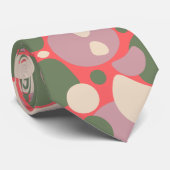 Pastel Gentle Colors Boho Style Krawatte (Gerollt)