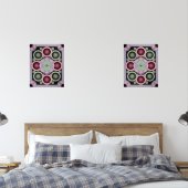 Pastel Geometric Mandala Bloom Bilderwand Sets (Schlafzimmer)