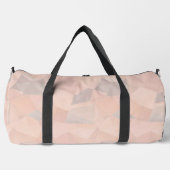 Pastel Geometric Pop | Blush Custom Large Duffle Bag (Vorderseite)
