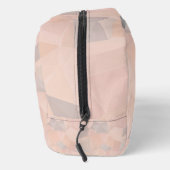 Pastel Geometric Pop | Blush Custom Toiletries Bag Waschbeutel (Rechts)