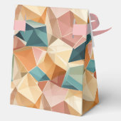 Pastel Geometric Pop | Jewel Custom Geschenkschachtel (Rückseite)