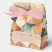Pastel Geometric Pop | Jewel Custom Geschenkschachtel (Vorderseite)