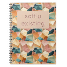 Pastel Geometric Pop | Jewel Custom Notebook