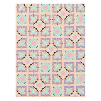 Pastel Geometric Tile Pattern | Pink Mint Purple  Tischdecke