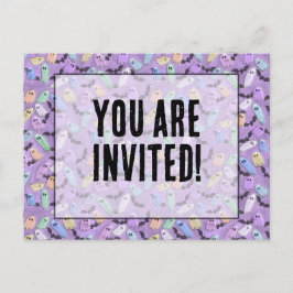 Pastel Ghosties Party Einladung