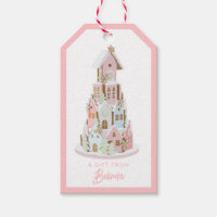 Pastel Gingerbread Sugar Castel Cake